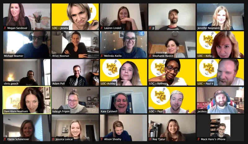 Laughter On Call event
